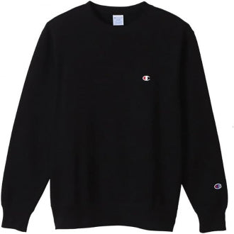 Champion Japan C Logo Crew Neck Sweatshirt Black