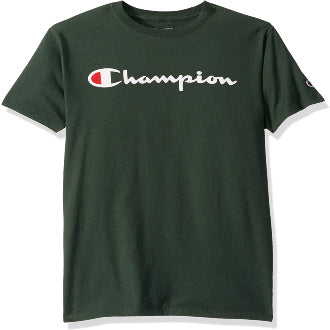 Champion US Classic Graphic T Shirt Dark Green