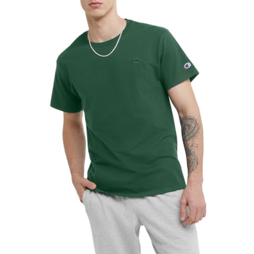 Dark green champion shirt best sale