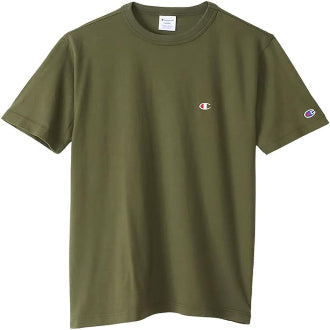 Champion Japan C Logo Short Sleeve T Shirt Dark Green