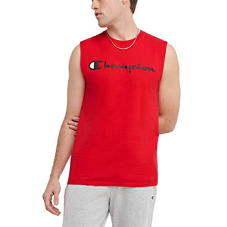 Champion US Classic Graphic Muscle T-Shirt – Scarlet Red