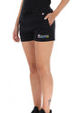 Champion Europe Women’s Printed Script Logo Shorts  – Black