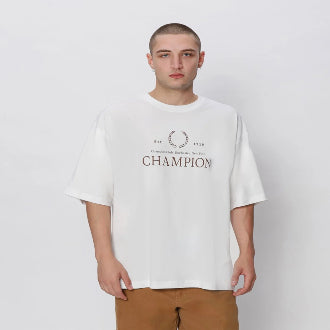 Champion Europe Crewneck T-Shirt – White