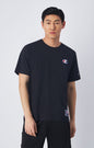 Champion Europe Men’s Big Left C Logo Crewneck T-Shirt – Black