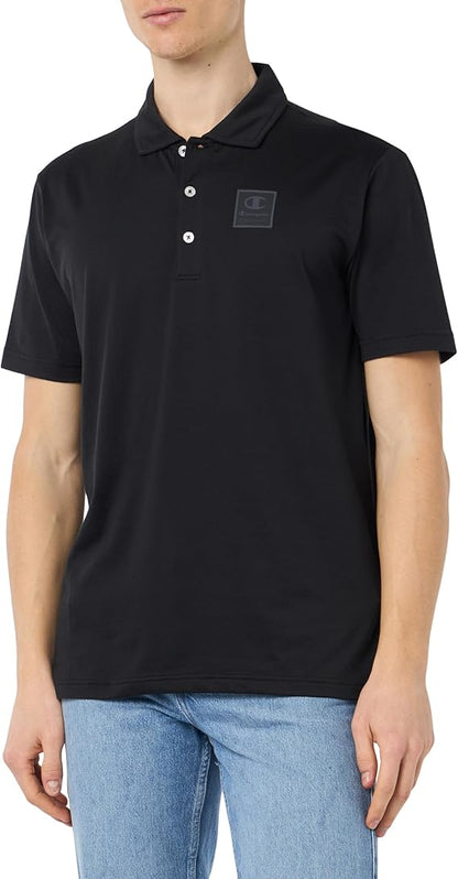 Champion Europe Men’s CH Polo Shirt – Black