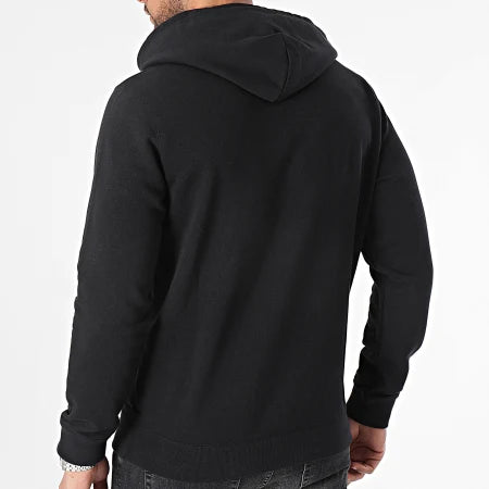 Champion Europe Men’s Hooded Full Zip Sweatshirt – Black