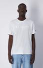 Champion Europe Men’s Full Script Logo T-Shirt – White