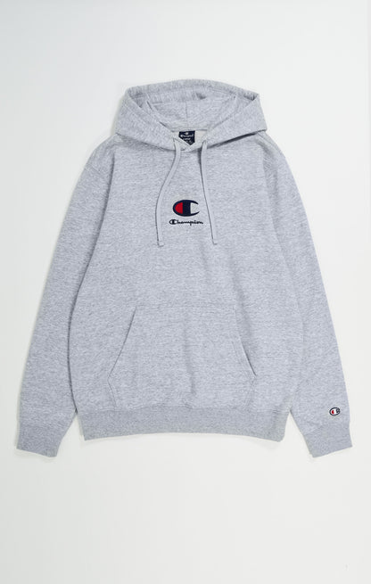 Champion Europe Men’s Hooded Sweatshirt – Oxford Grey