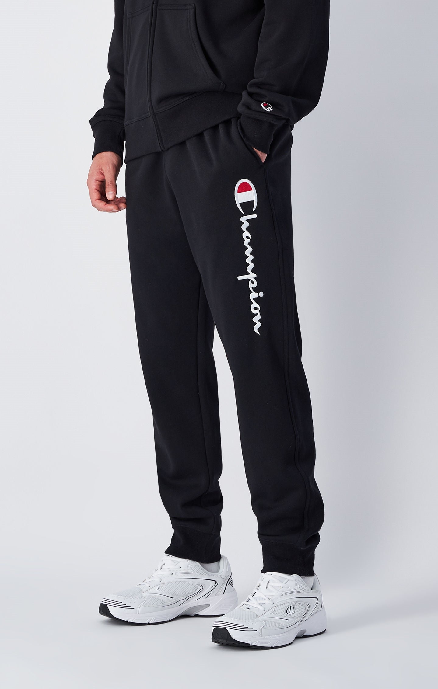 Champion Europe Men’s RIB Cuff Pants – Black