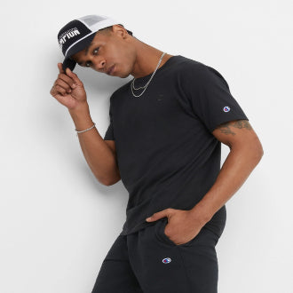 Champion USA Men’s Classic Jersey Tee – Black