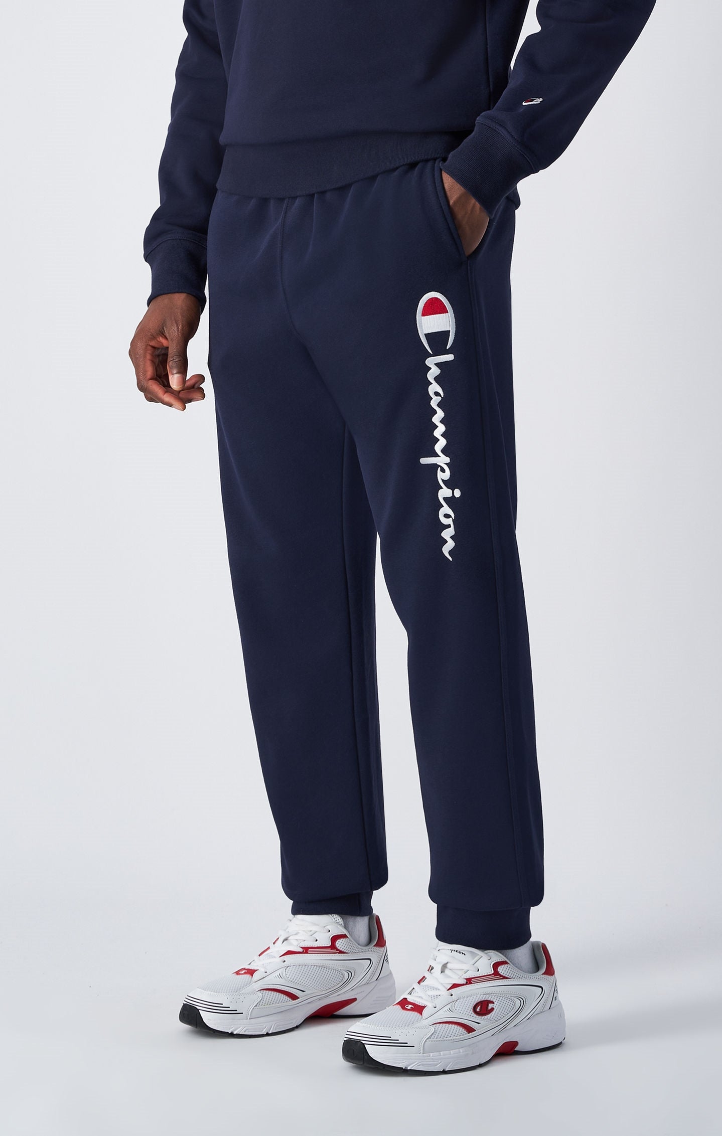 Champion Europe Men’s RIB Cuff Pants – Navy