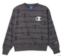 Champion Japan All Over Print Sweatshirt – Off Black