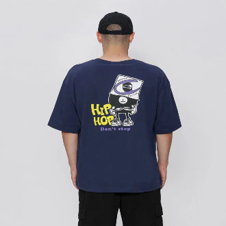 Champion Europe Crewneck T-Shirt - Navy