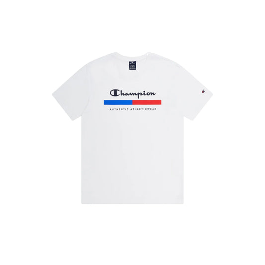 Champion Europe Graphic Crewneck T-Shirts – White