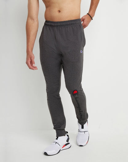 Champion US Graphic Cotton Jogger Pants – Granite Heather