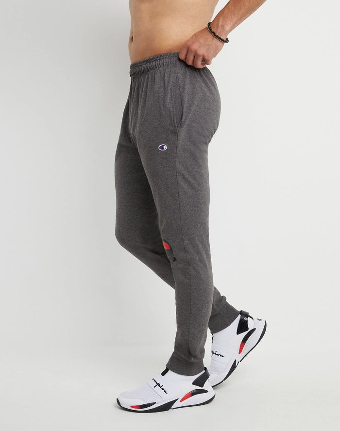 Champion US Graphic Cotton Jogger Pants – Granite Heather