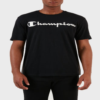 Champion Europe Men Crewneck T-Shirt – Black