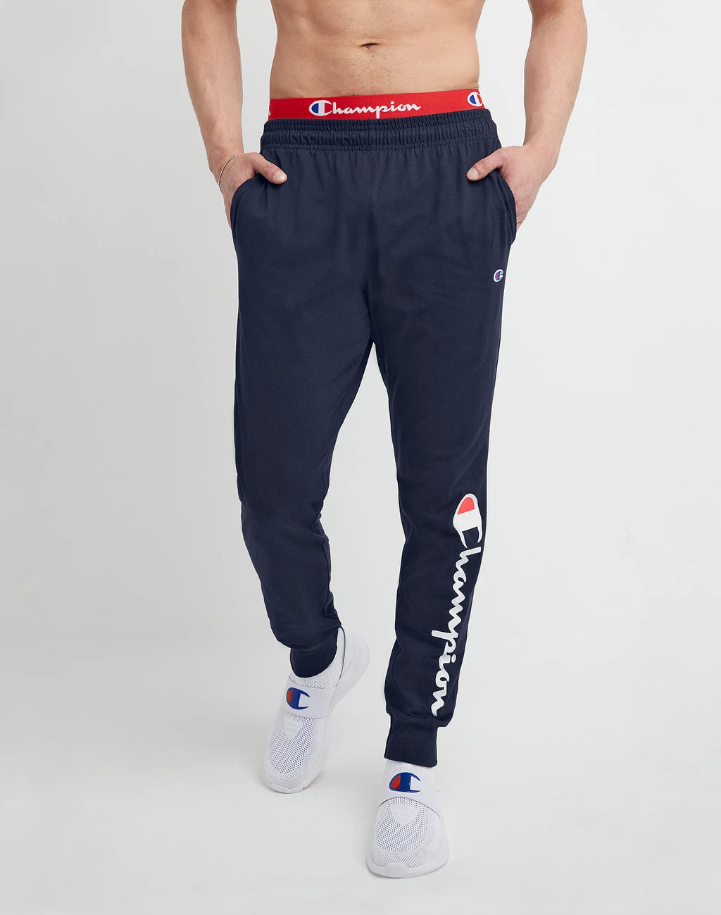 Champion US Classic Jersey Joggerpant Grap – Navy