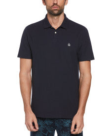 Original Penguin Pique Pop Polo Shirt – Dark Sapphire