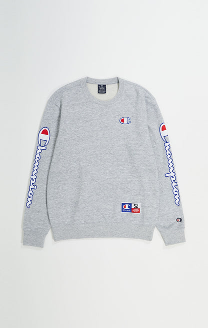 Champion Europe Men’s Crewneck Sweatshirt – Oxford Grey