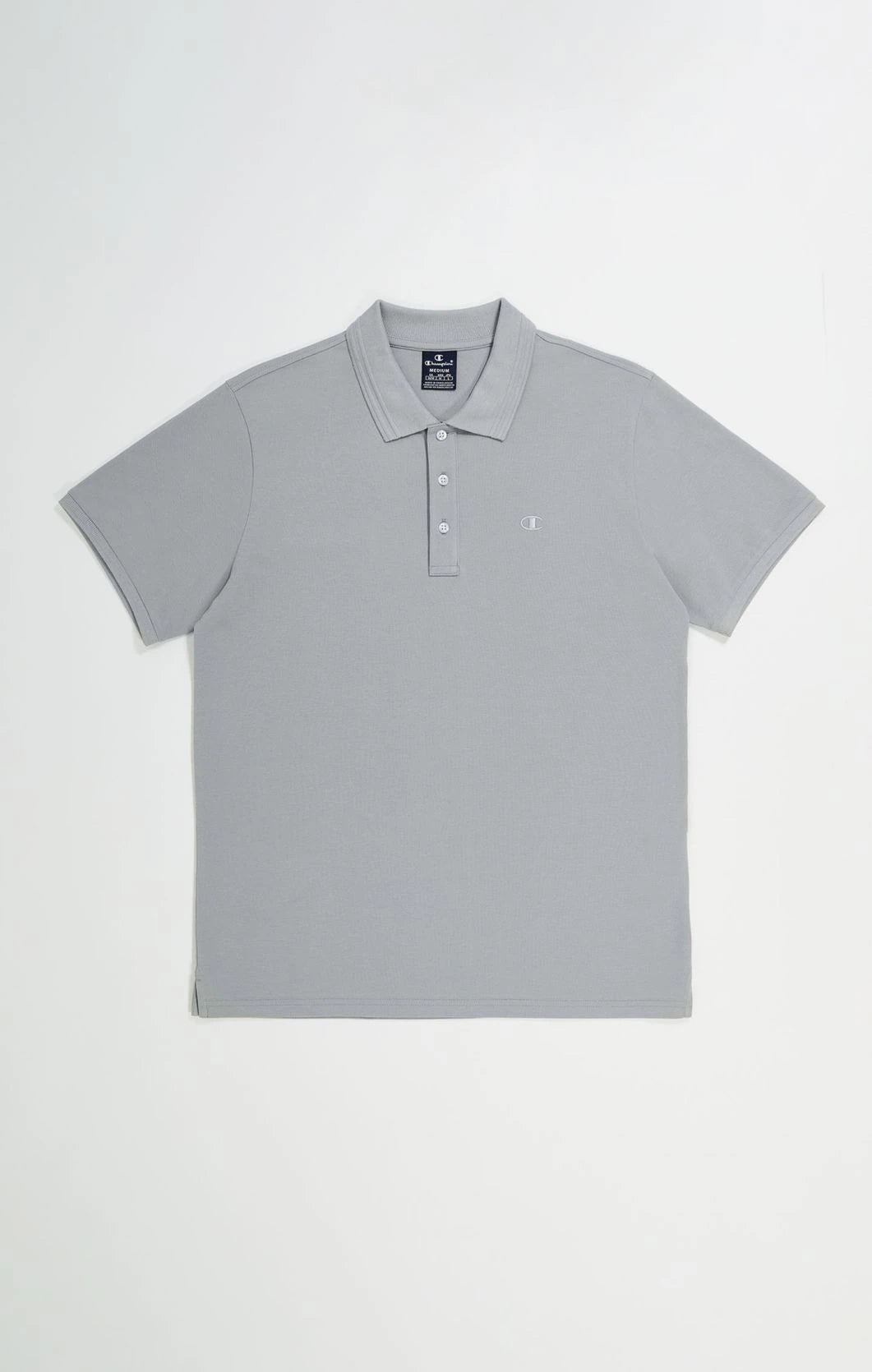 Champion Europe C Logo Men’s Polo Shirt – Heather Grey