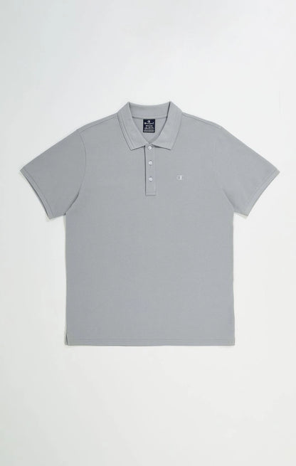 Champion Europe C Logo Men’s Polo Shirt – Heather Grey