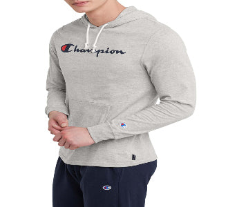 Gray champions hoodie best sale