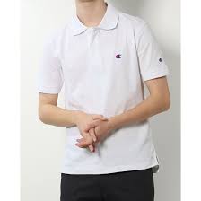 Champion Japan C Logo Polo Shirt - White