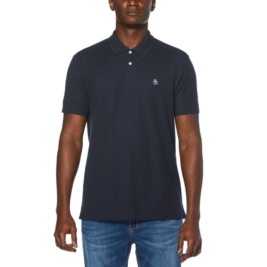 Original Penguin Pop Basic Short Sleeve Polo Shirt - Total Eclipse