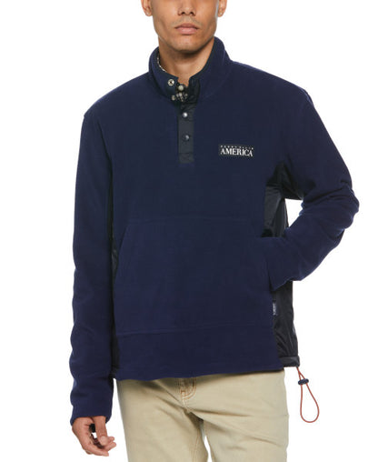 Perry Ellis US Fleece Jacket  – Midnight Sail