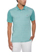 Original Penguin Pique Jacquard Check Short Sleeve Polo Shirt – Oil Blue