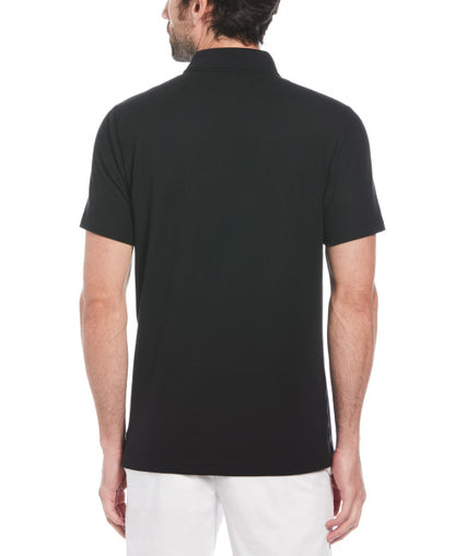 Original Penguin Pique Pop Polo Shirt – True Black