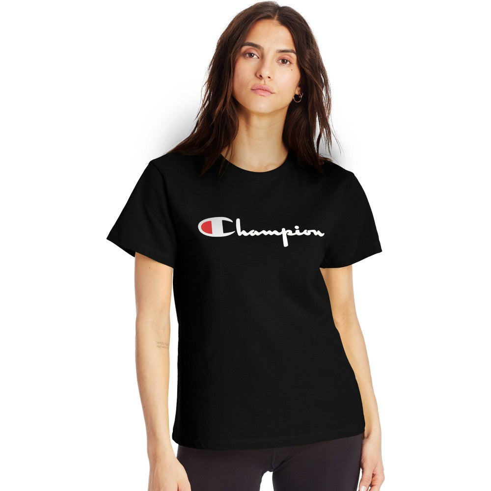 Black top champion shirt