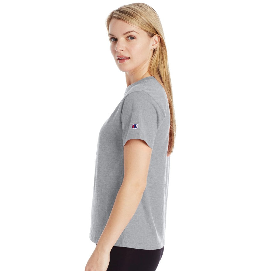 Womens grey champion t shirt sales
