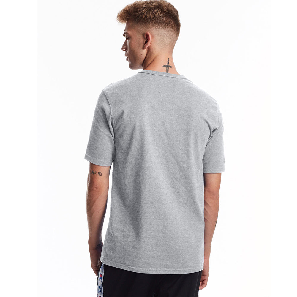 Champion USA Heritage T-Shirt (Screenprint Logo) - Oxford Gray