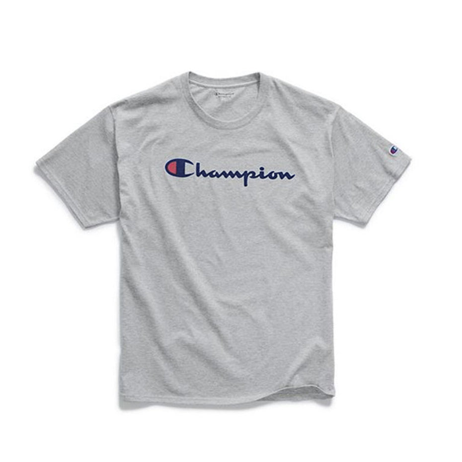 Champion USA Classic Graphic Tee - Oxford Gray