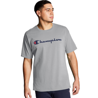 Champion USA Classic Graphic Tee - Oxford Gray