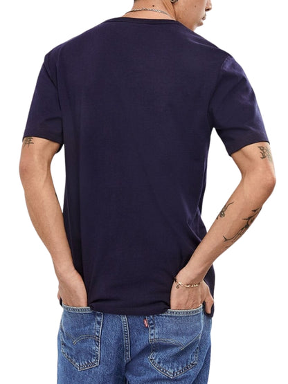 Champion Heritage Embroidered Script T-Shirt - Navy