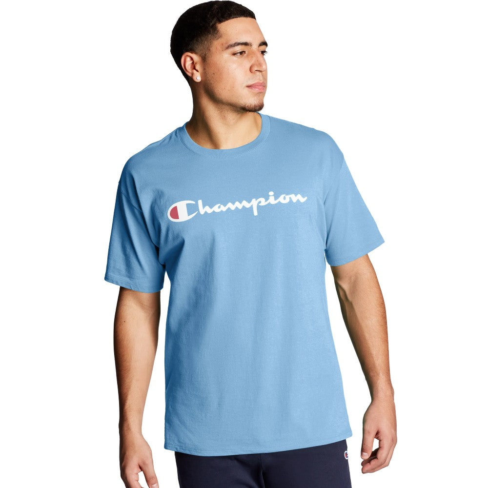 Blue champion tee sale